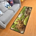 thumbnail image 1 of SKYSONIC 2'X6' Colorful Easter Eggs Runner Rug with Rubber Backing, Easter Rabbits Bunny Non Slip Entryway Rug Runner Washable Soft Area Rug Carpet for Hallway Bedroom Kitchen Decor, 1 of 6