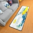 thumbnail image 1 of SKYSONIC 2'X6' Easter Egg Chicken Runner Rug with Rubber Backing, Forget Me Not Non Slip Entryway Rug Runner Washable Soft Area Rug Carpet for Hallway Bedroom Kitchen Decor, 1 of 6