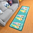 thumbnail image 1 of SKYSONIC 2'X6' Easter Gnomes Runner Rug with Rubber Backing, Lovely Dwarf Non Slip Entryway Rug Runner Washable Soft Area Rug Carpet for Hallway Bedroom Kitchen Decor, 1 of 6