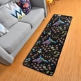thumbnail image 1 of SKYSONIC 2'X6' Spring Embroidery Hummingbirds Runner Rug with Rubber Backing, Non Slip Entryway Rug Runner Washable Soft Area Rug Carpet for Hallway Bedroom Kitchen Decor, 1 of 6