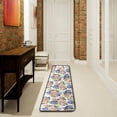 thumbnail image 1 of SKYSONIC 2'X6' Spring Rose Flowers Runner Rug with Rubber Backing, Summer Hydrangea Non Slip Entryway Rug Runner Washable Soft Area Rug Carpet for Hallway Bedroom Kitchen Decor, 1 of 6