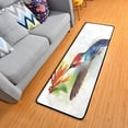 thumbnail image 1 of SKYSONIC 2'X6' Spring Watercolor Hummingbird Runner Rug with Rubber Backing, Non Slip Entryway Rug Runner Washable Soft Area Rug Carpet for Hallway Bedroom Kitchen Decor, 1 of 6