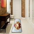 thumbnail image 1 of SKYSONIC 2'X6' Xmas Santa Claus Runner Rug with Rubber Backing, Christmas Balloon Non Slip Entryway Rug Runner Washable Soft Area Rug Carpet for Hallway Bedroom Kitchen Decor, 1 of 6