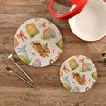 thumbnail image 1 of SKYSONIC 2 pcs Colorful Easter Rabbit Eggs Pot Holders Trivets, Heat Resistant Trivets,Spring Bunny Bow Cotton Thread Weave Mats for Hot Pads Pans Pot Bowl Teapot, 1 of 7