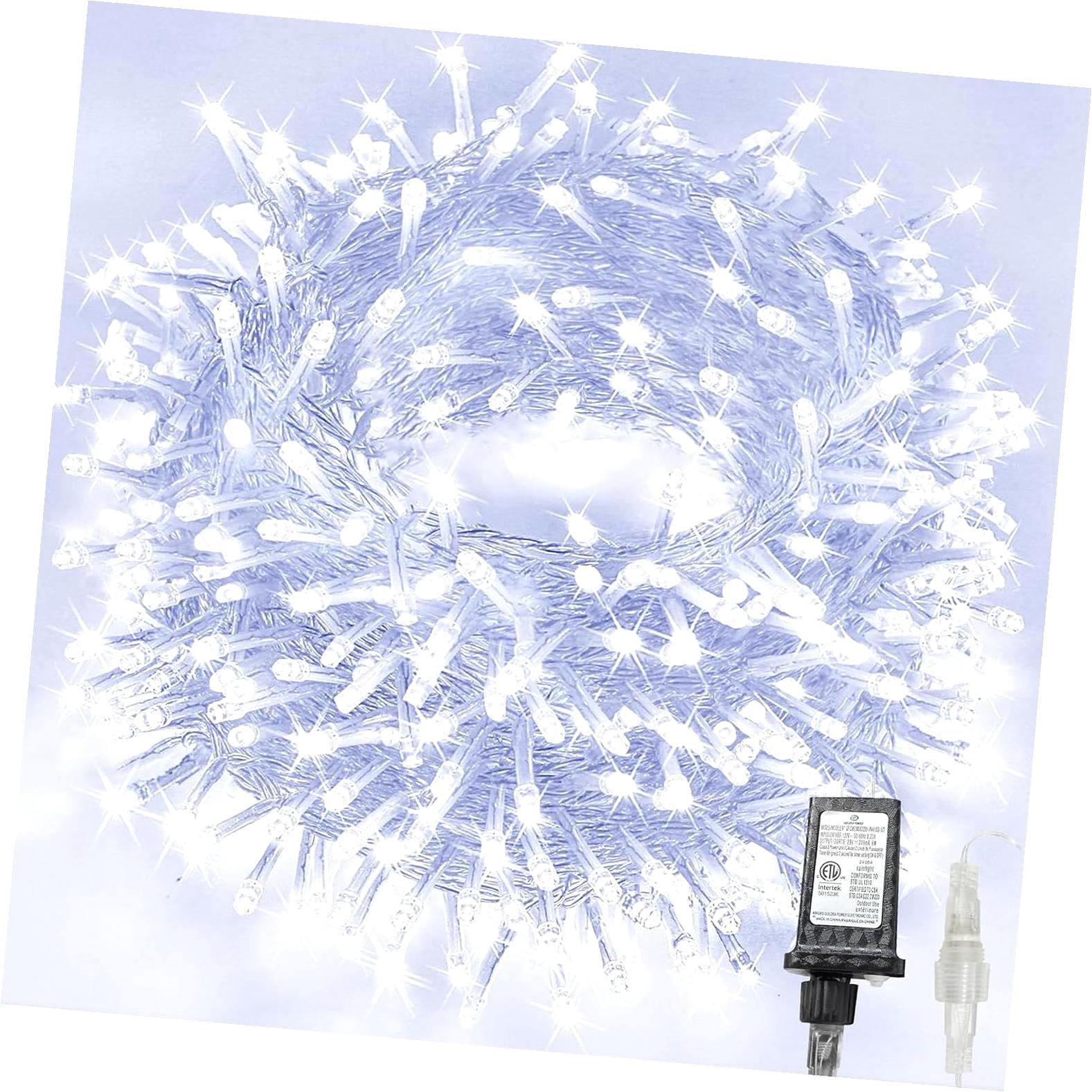SKYSONIC 240LED 88Ft Connectable String Lights Indoor Clear Wire | Cool ...