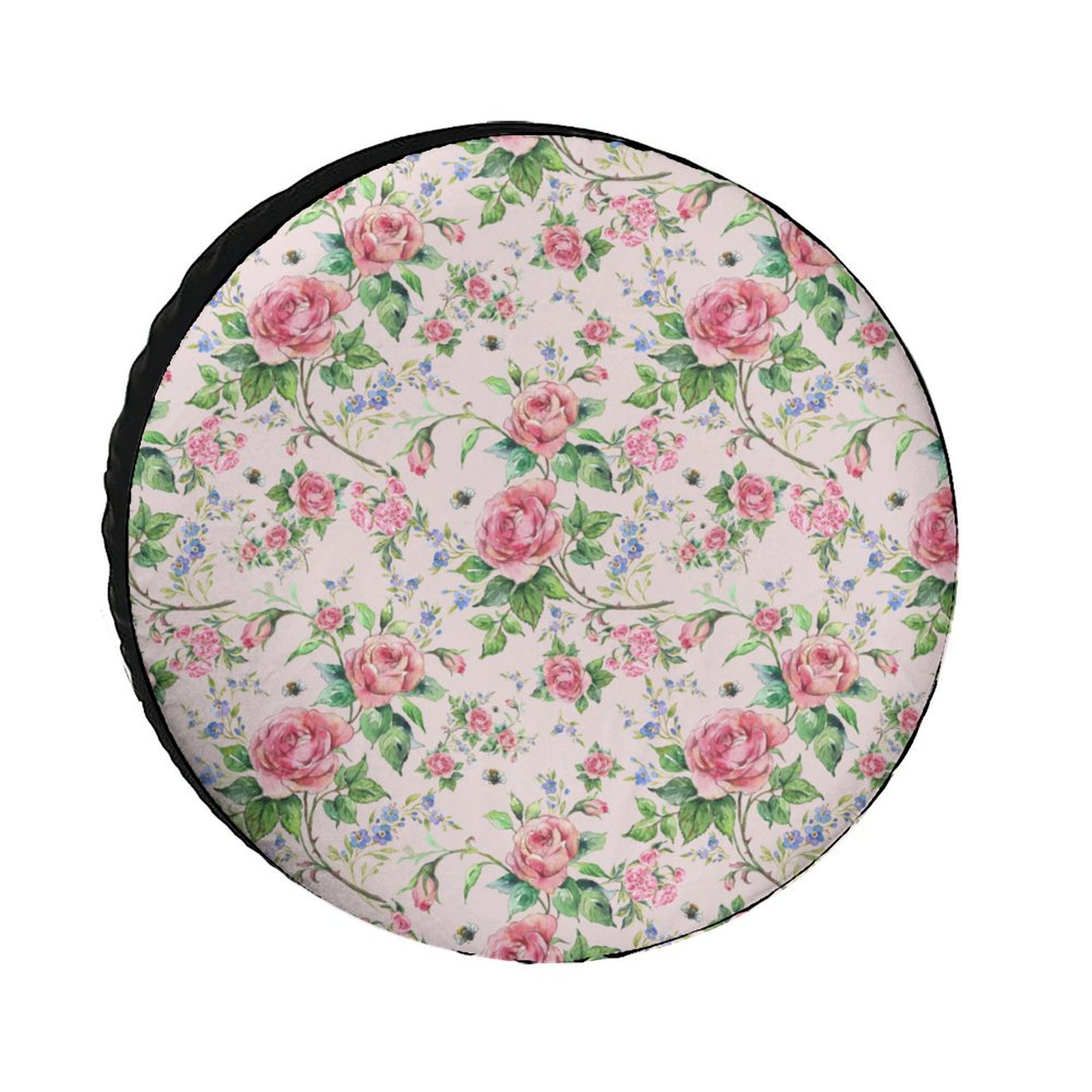SKYSONIC 28 Inch Oxford Cloth Spare Wheel Tire Covers, Pattern Lovely