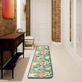 thumbnail image 1 of SKYSONIC 2X6 Feet Abstract Flamingo Pattern Runner Rug with Rubber Backing, Palm Trees Non Slip Entryway Rug Runner Washable Soft Area Rug Carpet for Hallway Bedroom Kitchen Decor, 1 of 6