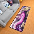 thumbnail image 1 of SKYSONIC 2X6 Feet Artistic Marble Style Runner Rug with Rubber Backing, Non Slip Entryway Rug Runner Washable Soft Area Rug Carpet for Hallway Bedroom Kitchen Decor, 1 of 6