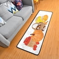 thumbnail image 1 of SKYSONIC 2X6 Feet Autumn Harvest Pumpkins Runner Rug with Rubber Backing, Non Slip Entryway Rug Runner Washable Soft Area Rug Carpet for Hallway Bedroom Kitchen Decor, 1 of 6