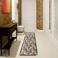 thumbnail image 1 of SKYSONIC 2X6 Feet Beautiful Summer Flamingos Runner Rug with Rubber Backing, Tropical Palm Leaves Non Slip Entryway Rug Runner Washable Soft Area Rug Carpet for Hallway Bedroom Kitchen Decor, 1 of 6