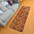 thumbnail image 1 of SKYSONIC 2X6 Feet Christmas Jingling Bell Runner Rug with Rubber Backing, Non Slip Entryway Rug Runner Washable Soft Area Rug Carpet for Hallway Bedroom Kitchen Decor, 1 of 6