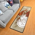 thumbnail image 1 of SKYSONIC 2X6 Feet Christmas Vintage Red Birds Runner Rug with Rubber Backing, Xmas Flower Non Slip Entryway Rug Runner Washable Soft Area Rug Carpet for Hallway Bedroom Kitchen Decor, 1 of 6