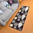 thumbnail image 1 of SKYSONIC 2X6 Feet Cute Autumn Pumpkins Runner Rug with Rubber Backing, Kawaii Autumn Pattern Non Slip Entryway Rug Runner Washable Soft Area Rug Carpet for Hallway Bedroom Kitchen Decor, 1 of 6