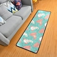 thumbnail image 1 of SKYSONIC 2X6 Feet Kawaii Axolotl Runner Rug with Rubber Backing, Baby Amphibian Non Slip Entryway Rug Runner Washable Soft Area Rug Carpet for Hallway Bedroom Kitchen Decor, 1 of 6