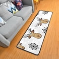 thumbnail image 1 of SKYSONIC 2X6 Feet Merry Christmas Deer Runner Rug with Rubber Backing, Winter Cute Snowflake Non Slip Entryway Rug Runner Washable Soft Area Rug Carpet for Hallway Bedroom Kitchen Decor, 1 of 6