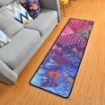 thumbnail image 1 of SKYSONIC 2X6 Feet Multi-Colored Flowers Runner Rug with Rubber Backing, Non Slip Entryway Rug Runner Washable Soft Area Rug Carpet for Hallway Bedroom Kitchen Decor, 1 of 6