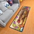 thumbnail image 1 of SKYSONIC 2X6 Feet Thanksgiving Greetings Runner Rug with Rubber Backing, Autumn Fall Harvest Non Slip Entryway Rug Runner Washable Soft Area Rug Carpet for Hallway Bedroom Kitchen Decor, 1 of 6
