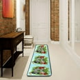 thumbnail image 1 of SKYSONIC 2X6 Feet Tropical Palm Toucan Runner Rug with Rubber Backing, Summer Green Leaves Non Slip Entryway Rug Runner Washable Soft Area Rug Carpet for Hallway Bedroom Kitchen Decor, 1 of 6