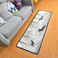 thumbnail image 1 of SKYSONIC 2X6 Feet Winter Forest Deer Runner Rug with Rubber Backing, Black White Tree Non Slip Entryway Rug Runner Washable Soft Area Rug Carpet for Hallway Bedroom Kitchen Decor, 1 of 6