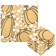 thumbnail image 1 of SKYSONIC 3 PCS Unique Pumpkin Baby Muslin Washcloths, Polka Dot Face Towel Burp Cloths Ultra Soft Absorbent Cotton Bath Wipes Towels for Newborn Boys Girls, 1 of 7