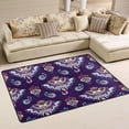 thumbnail image 1 of SKYSONIC 36x24in Mandala Elephant Area Rug, Paisley Lotus Non-Slip Floor Carpet for Indoor Living Dining Room Bedroom, 1 of 7