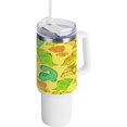 thumbnail image 1 of SKYSONIC 40oz Cute Dinosaur Tumbler With Lid And Straw Travel Coffee Mug Stainless Steel Insulated Thermal Tumblers Cup, 1 of 7