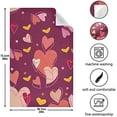 thumbnail image 1 of SKYSONIC 6 Pack Valentine's Day Love Heart Kitchen Towel, Super Soft Absorbent Hand Towel Tea Towel Home Restaurant Tableware Cleaning Rag, 1 of 7