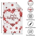 thumbnail image 1 of SKYSONIC 6 Pack Valentine's Day Love Heart Kitchen Towel, Super Soft Absorbent Hand Towel Tea Towel Home Restaurant Tableware Cleaning Rag, 1 of 7