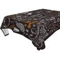thumbnail image 1 of SKYSONIC 60"x108" Square Tablecloth with Thanksgiving Traditional Symbols Prints, Anti-Wrinkle and Smooth Table Cloth for Kitchen/Home Party Decoration, 1 of 7