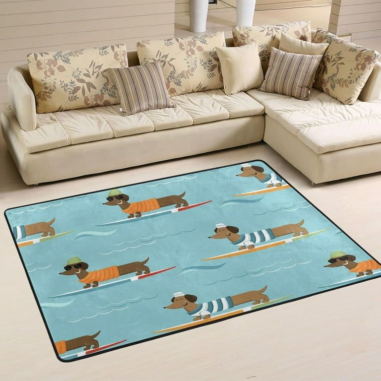 Dachshund Area Rug Dachshund Area Rug