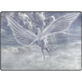 thumbnail image 1 of SKYSONIC 80x58 inches Lightweight Soft Area Rug Mat Indoor Floor Rugs Home Decoration for Kids Room Living Room Flying Pegasus, 1 of 6