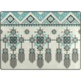 thumbnail image 1 of SKYSONIC 80x58 inches Lightweight Soft Area Rug Mat Indoor Floor Rugs Home Decoration for Kids Room Living Room Tribal Ethnic Style, 1 of 6