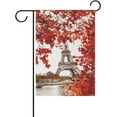 thumbnail image 1 of SKYSONIC Architecture of Paris Double-Sided Printed Garden House Sports Flag-28x40(in)-Polyester Decorative Flags for Courtyard Garden Flowerpot, 1 of 6