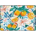 thumbnail image 1 of SKYSONIC Area Rug Brushed Strokes Summer Fruits Orange and Leaves Nursery Rug Floor Mat Kids Playing Mat for Living Room Bedroom, 72x48 in, 1 of 6