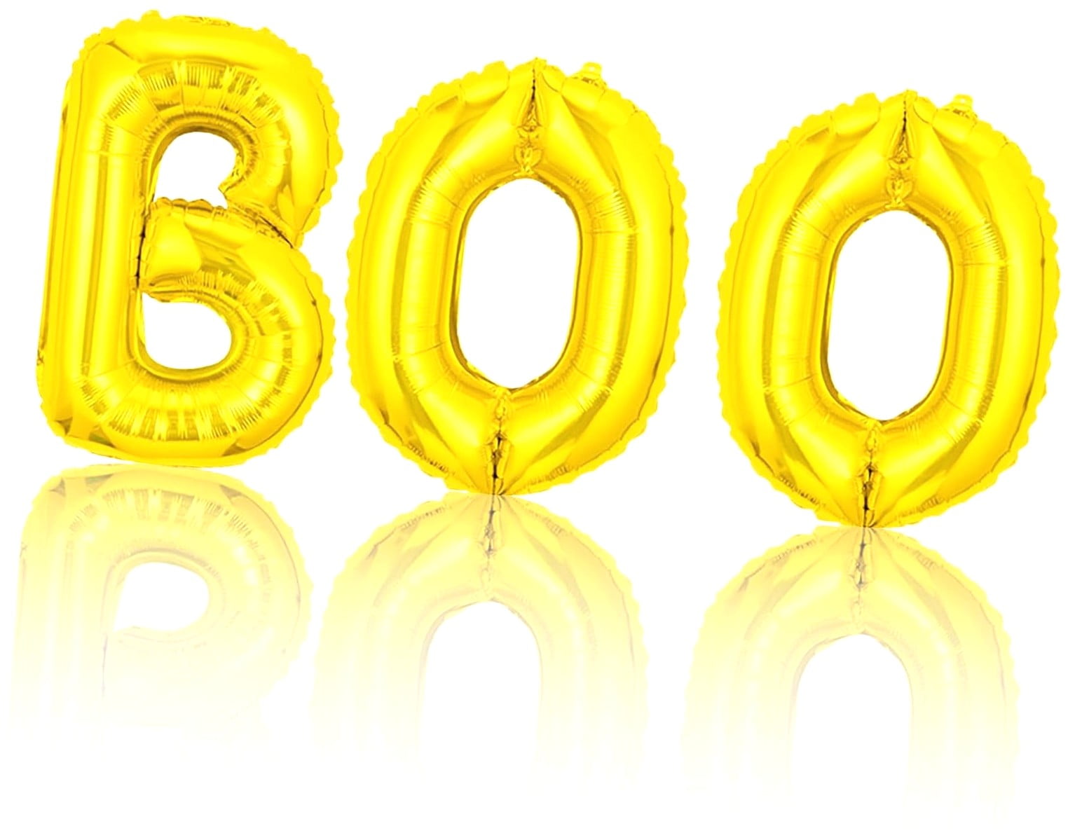 SKYSONIC BOO Balloon Letters Banner for Themed Party Decoration ...