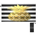thumbnail image 1 of SKYSONIC Beach Towels 30"x60", Gold Pineapple Stripe Camping Towels Sand Free Beach Towel, Large Beach Towels Quick Dry Bath Travel Towels Pool Yoga Beach Mat for Men Women, 1 of 7