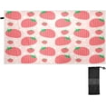 thumbnail image 1 of SKYSONIC Beach Towels 30"x60", Sweet Strawberry Dot Camping Towels Sand Free Beach Towel, Large Beach Towels Quick Dry Bath Travel Towels Pool Yoga Beach Mat for Men Women, 1 of 7