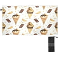 thumbnail image 1 of SKYSONIC Beach Towels 30"x60", Watercolor Ice Cream Camping Towels Sand Free Beach Towel, Large Beach Towels Quick Dry Bath Travel Towels Pool Yoga Beach Mat for Men Women, 1 of 7