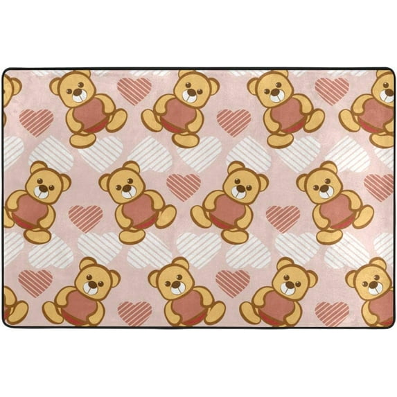 SKYSONIC Beautiful Baby Toys Lightweight Carpet Mats Area Soft Rugs Floor Mat Doormat Decoration for Rooms Entrance 36x24 inch