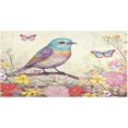 thumbnail image 1 of SKYSONIC Bird and Butterflies Kitchen Mats 20"x39" Absorbent Non Slip Runner Rug Machine Washable Kitchen Floor Mat for Home Bathroom Door, 1 of 7