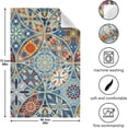 thumbnail image 1 of SKYSONIC Boho Mandala Kitchen Dish Towels Set of 4,Dishcloths,Absorbent Soft Towels Hand Towels, Tea Towels,18" x 28", 1 of 7