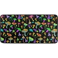 thumbnail image 1 of SKYSONIC Bright Fantastic Mushrooms Kitchen Mats Washable Long Floor Runner Rug Non-Slip Fatigue Area Rugs Rainbow Absorbent Doormat Cushioned for Farmhouse Home Bath Indoor Outdoor Decor 39x20 in, 1 of 7