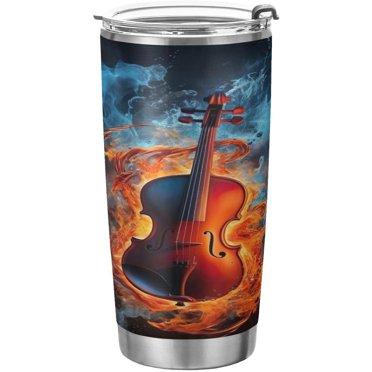Hasdon-Hill Nonna Floral Travel Tumbler Drinkware For Grandmother, Stainless Steel Coffee Mug For Italian Grandma Mother's Day Gift 20 OZ