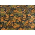 thumbnail image 1 of SKYSONIC Camouflage Pattern Area Rug Carpet 60x48 inch Light Weight Polyester for Living Bedroom, 1 of 6