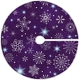 thumbnail image 1 of SKYSONIC Christmas Christmas Tree Skirt Home Decoration Large Round Christmas Tree Skirt for Holiday Party Home Christmas Day Ornaments 47.2 Inch, 1 of 6