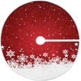 thumbnail image 1 of SKYSONIC Christmas Christmas Tree Skirt Home Decoration Large Round Christmas Tree Skirt for Holiday Party Home Christmas Day Ornaments 47.2 Inch, 1 of 6