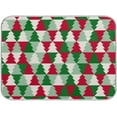 thumbnail image 1 of SKYSONIC Christmas Dish Drying Mat for Kitchen Counter,Snowflake Santa Xmas Tree Ultra Absorbent Reversible Microfiber Dishes Drying Rack Pad Heat-resistant Mats 16x18in, 1 of 7