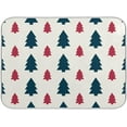 thumbnail image 1 of SKYSONIC Christmas Dish Drying Mat for Kitchen Counter,Snowflake Santa Xmas Tree Ultra Absorbent Reversible Microfiber Dishes Drying Rack Pad Heat-resistant Mats 16x18in, 1 of 7