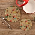thumbnail image 1 of SKYSONIC Christmas Dog Winter Pot Holders Trivets, 2 Pcs Heat Resistant Trivets,Cute Puppy Gifts Cotton Thread Weave Mats for Hot Pads Pans Pot Bowl Teapot for Kitchen Decor, 1 of 7