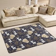 thumbnail image 1 of SKYSONIC Christmas Reindeer Funny Non-Slip Area Rug, Winter Plants Floor Carpet Comfort Floor Mats Decor for Indoor Front Porch,Living Room, Bedroom,Kitchen,72"x48", 1 of 5